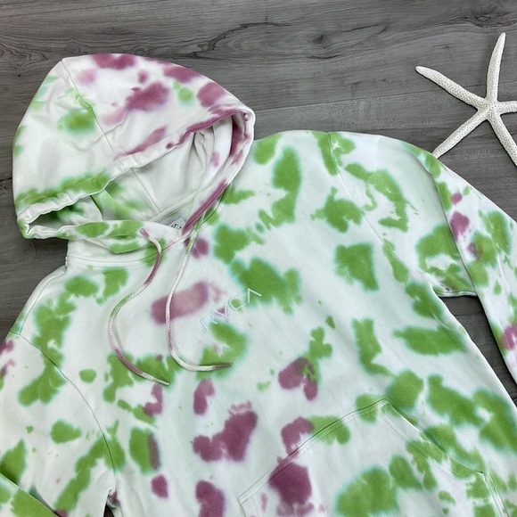 🔆RVCA🔆 LITTLE TIE-DYE HOODIE SWEATSHIRT - Picture 5 of 14